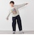 SESAME STREET meets FRUIT OF THE LOOM: ブロック プリント スウェット<KIDS>