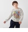SESAME STREET meets FRUIT OF THE LOOM: ブロック プリント スウェット<KIDS>