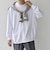 ONEITA: ケミカルウォッシュ サイド ポケット リラックス Tシャツ(ロンT)