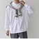 ONEITA: ケミカルウォッシュ サイド ポケット リラックス Tシャツ(ロンT)