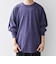 ONEITA: ケミカルウォッシュ サイド ポケット リラックス Tシャツ(ロンT)