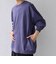 ONEITA: ケミカルウォッシュ サイド ポケット リラックス Tシャツ(ロンT)