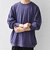ONEITA: ケミカルウォッシュ サイド ポケット リラックス Tシャツ(ロンT)