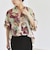 quaranciel:〈洗濯機可能〉シアー フラワー プリント シャツ ブラウス