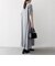 SHIPS any:〈洗濯機可能〉ウーステッド パイピング ボタン フレア ワンピース