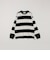 SHIPS any: ワイド カラー ボーダー スピンドル Tシャツ (ロンT)◇