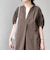 SHIPS Colors:〈UVカット・接触冷感〉ファンクション スキッパー ワンピース◇