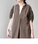 SHIPS Colors:〈UVカット・接触冷感〉ファンクション スキッパー ワンピース◇