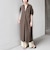 SHIPS Colors:〈UVカット・接触冷感〉ファンクション スキッパー ワンピース◇