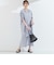 SHIPS Colors:〈UVカット・接触冷感〉ファンクション スキッパー ワンピース◇