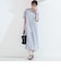 SHIPS Colors:〈UVカット・接触冷感〉ファンクション スキッパー ワンピース◇