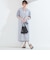 SHIPS Colors:〈UVカット・接触冷感〉ファンクション スキッパー ワンピース◇