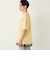 【WEB限定】SHIPS Colors:クロシェニット ロゴ刺繍 Tシャツ◇