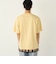 【WEB限定】SHIPS Colors:クロシェニット ロゴ刺繍 Tシャツ◇