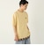 【WEB限定】SHIPS Colors:クロシェニット ロゴ刺繍 Tシャツ◇
