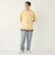 【WEB限定】SHIPS Colors:クロシェニット ロゴ刺繍 Tシャツ◇