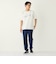 【WEB限定】SHIPS Colors:ロープ刺繍 Tシャツ◇