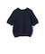 SHIPS Colors:〈手洗い可能〉リンクス ステッチ 5分袖 ニット ジャケット◇