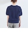 SHIPS Colors:〈手洗い可能〉リンクス ステッチ 5分袖 ニット ジャケット◇