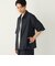 SHIPS Colors:〈吸水速乾・洗濯機可能〉2WAY ストレッチ ジップ シャツ◇