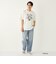 SHIPS Colors:ミッキーマウス プリント Tシャツ