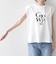 SHIPS Colors:〈接触冷感〉ショルダータック プリント トップス◇