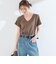 SHIPS Colors:〈汗染み防止・手洗い可能〉Vネック Tシャツ