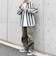 【SHIPS any別注】sports wear: オーバーサイズ フランネル パターン プリント シャツ◇