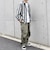 【SHIPS any別注】sports wear: オーバーサイズ フランネル パターン プリント シャツ◇