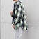 【SHIPS any別注】sports wear: オーバーサイズ フランネル パターン プリント シャツ◇