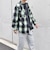 【SHIPS any別注】sports wear: オーバーサイズ フランネル パターン プリント シャツ◇