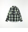 【SHIPS any別注】sports wear: オーバーサイズ フランネル パターン プリント シャツ◇