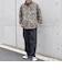 【SHIPS any別注】sports wear: オーバーサイズ フランネル パターン プリント シャツ◇
