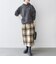 O'NEIL OF DUBLIN: コンビ キルト スカート 23AW (83cm)