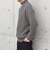 SHIPS any:〈手洗い可能〉ハーフジップ 畦編み ドライバーズ ニット 25AW◇