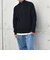 SHIPS any:〈手洗い可能〉ハーフジップ 畦編み ドライバーズ ニット 25AW◇
