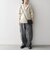 SHIPS any:〈手洗い可能〉ハーフジップ 畦編み ドライバーズ ニット 25AW◇