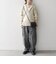 SHIPS any:〈手洗い可能〉ハーフジップ 畦編み ドライバーズ ニット 25AW◇