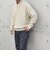 SHIPS any:〈手洗い可能〉ハーフジップ 畦編み ドライバーズ ニット 25AW◇