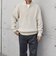 SHIPS any:〈手洗い可能〉ハーフジップ 畦編み ドライバーズ ニット 25AW◇