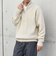 SHIPS any:〈手洗い可能〉ハーフジップ 畦編み ドライバーズ ニット 25AW◇