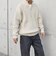 SHIPS any:〈手洗い可能〉ハーフジップ 畦編み ドライバーズ ニット 25AW◇
