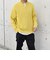 SHIPS any:〈手洗い可能〉ハーフジップ 畦編み ドライバーズ ニット 25AW◇