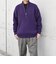 SHIPS any:〈手洗い可能〉ハーフジップ 畦編み ドライバーズ ニット 25AW◇