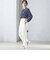 〈手洗い可能〉両面起毛 ストレート パンツ