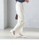 〈手洗い可能〉両面起毛 ストレート パンツ