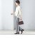 〈手洗い可能〉両面起毛 ストレート パンツ