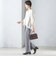 〈手洗い可能〉両面起毛 ストレート パンツ