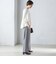 〈手洗い可能〉両面起毛 ストレート パンツ