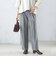 〈手洗い可能〉両面起毛 ストレート パンツ